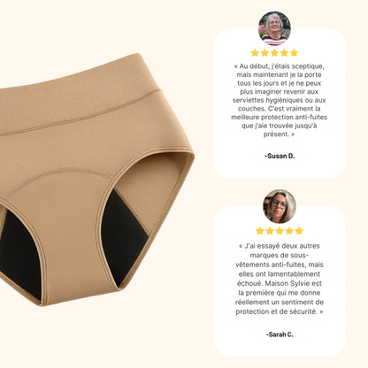 Culottes d’incontinence taille haute ultra-absorbantes