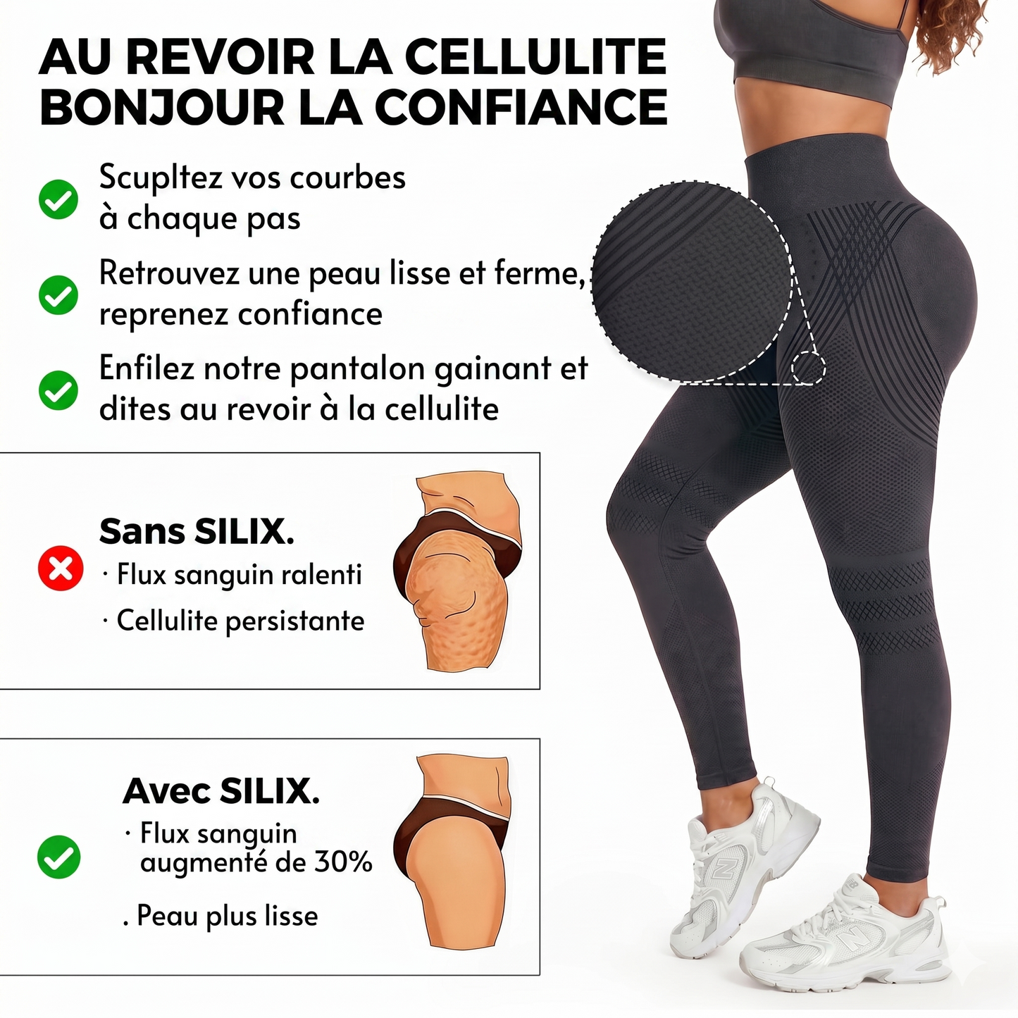 Leggings 3D anti-cellulite